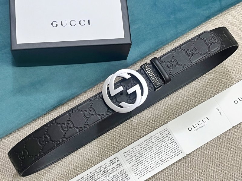 Streetwear Belt Gucci 161090 size:2.5 cm