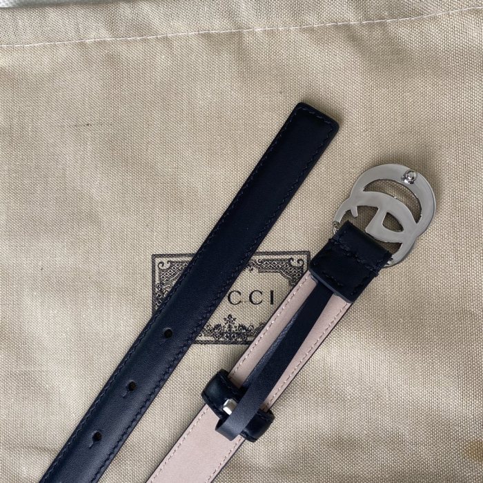 Streetwear Belt Gucci 161074 size:2.0 cm