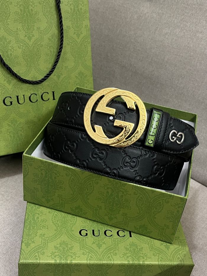 Streetwear Belt Gucci 161084 size:2.5 cm