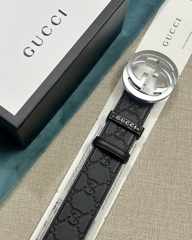 Streetwear Belt Gucci 161090 size:2.5 cm