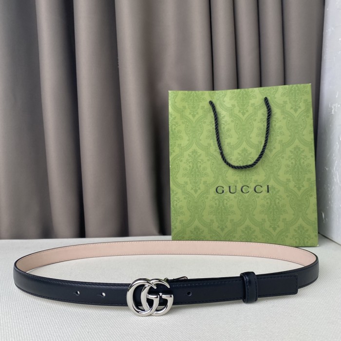 Streetwear Belt Gucci 161074 size:2.0 cm
