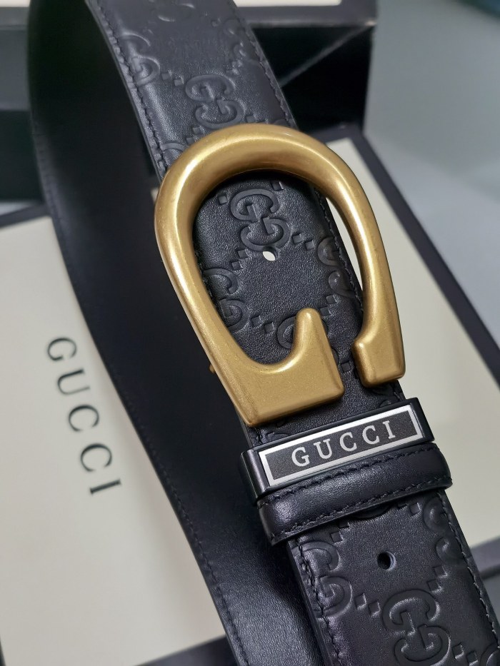 Streetwear Belt Gucci 161109 size:2.5 cm