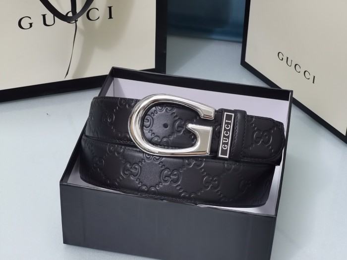 Streetwear Belt Gucci 161107 size:2.5 cm