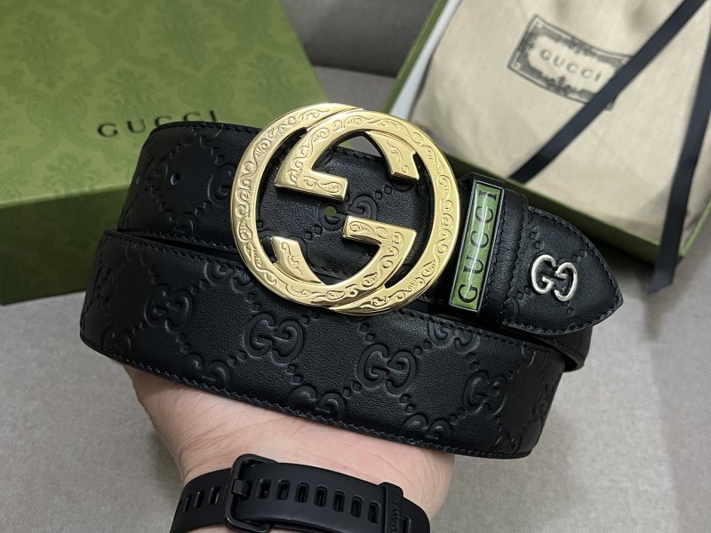 Streetwear Belt Gucci 161084 size:2.5 cm