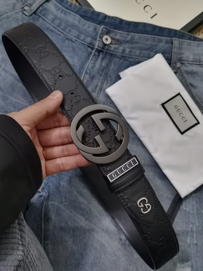 Streetwear Belt Gucci Signature