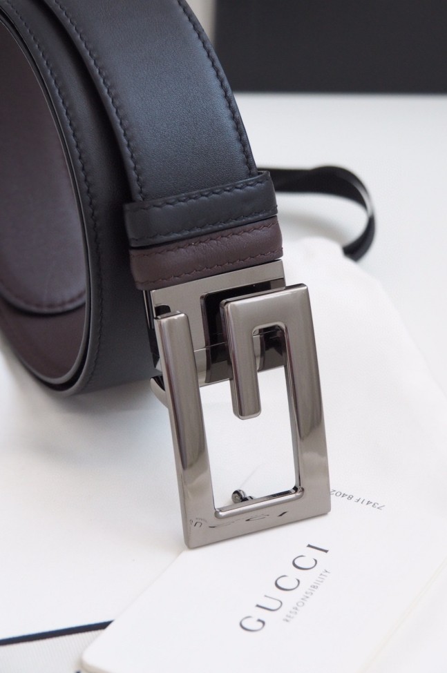 Streetwear Belt Gucci 161067 size:3.5 cm
