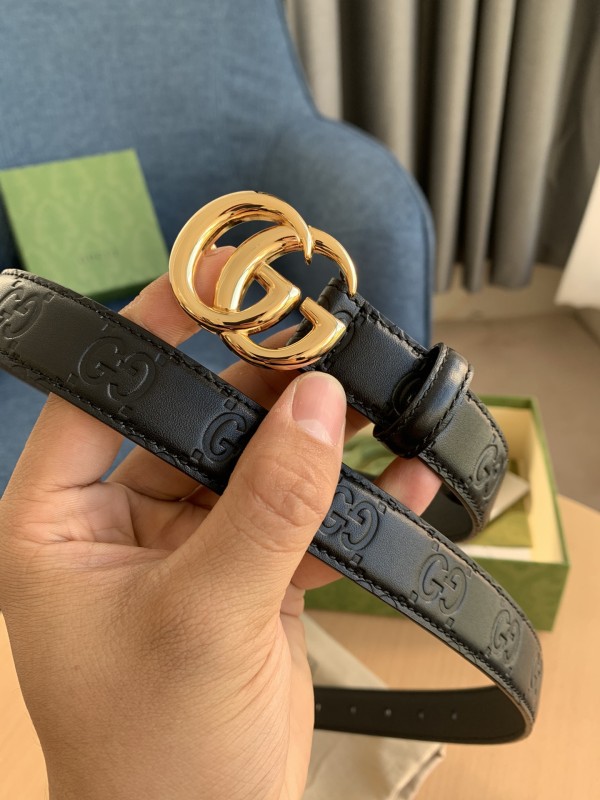 Streetwear Belt Gucci Signature