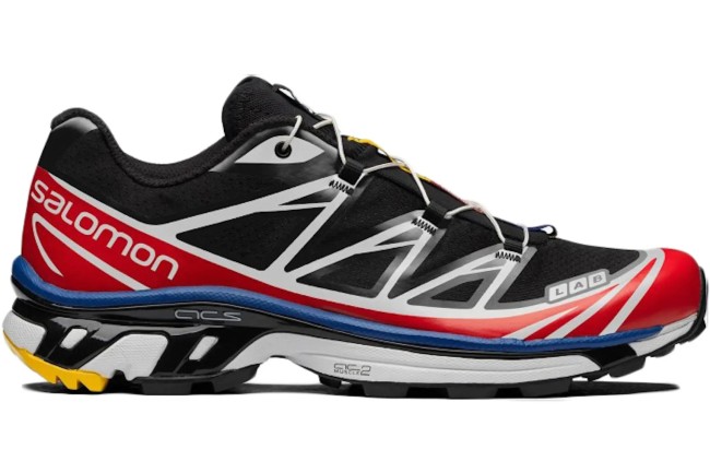 Salomon XT-6 Racing Black Racing Red