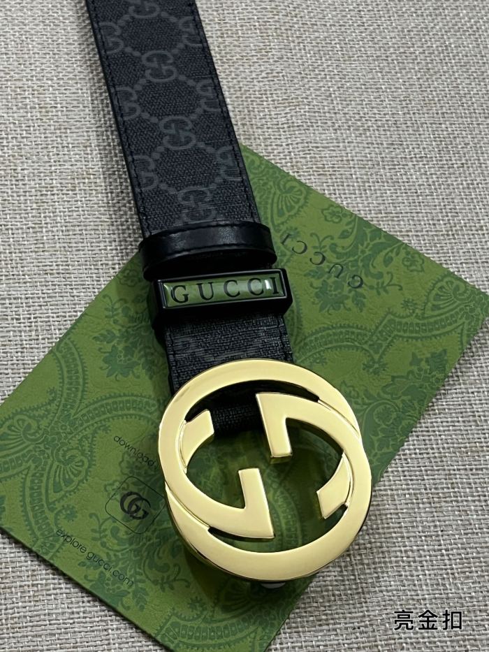 Streetwear Belt Gucci 161096 size:2.5 cm