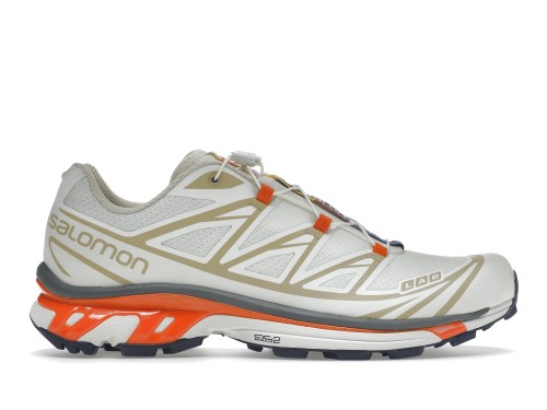 Salomon XT-6 Bleached Sand Red Orange