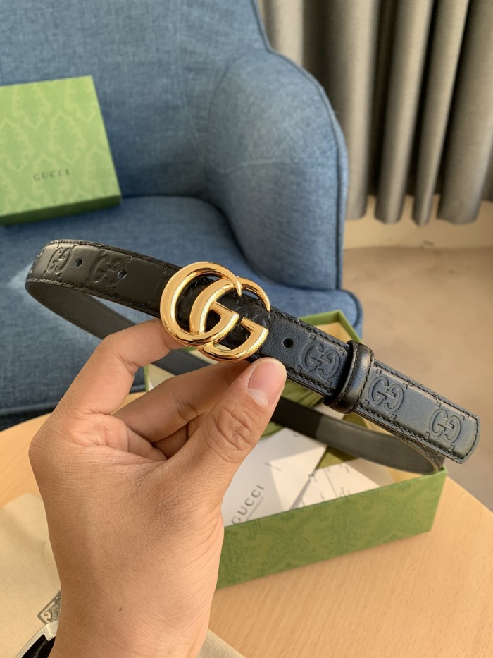 Streetwear Belt Gucci Signature