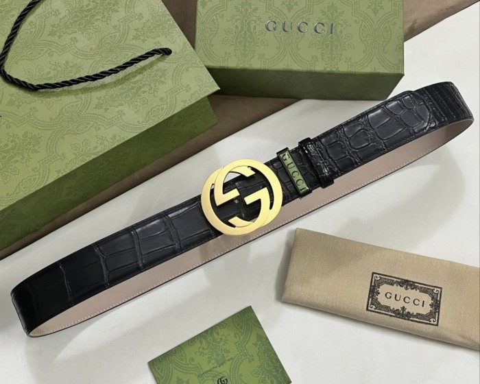 Streetwear Belt Gucci 161088 size:2.5 cm