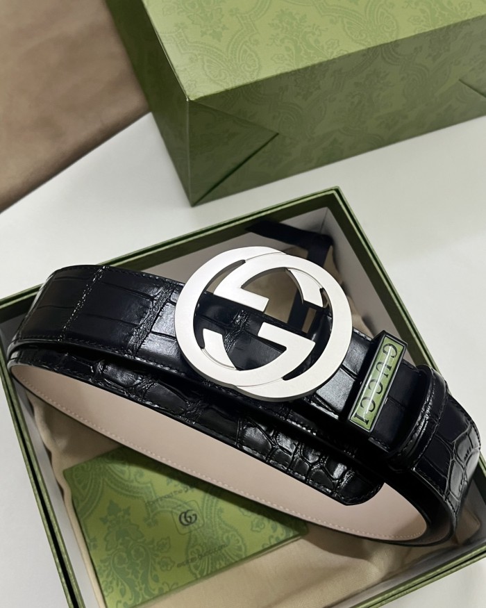 Streetwear Belt Gucci 161088 size:2.5 cm