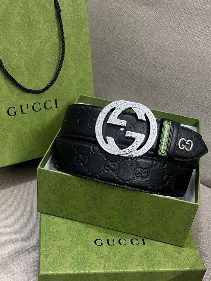 Streetwear Belt Gucci 161083 size:2.5 cm