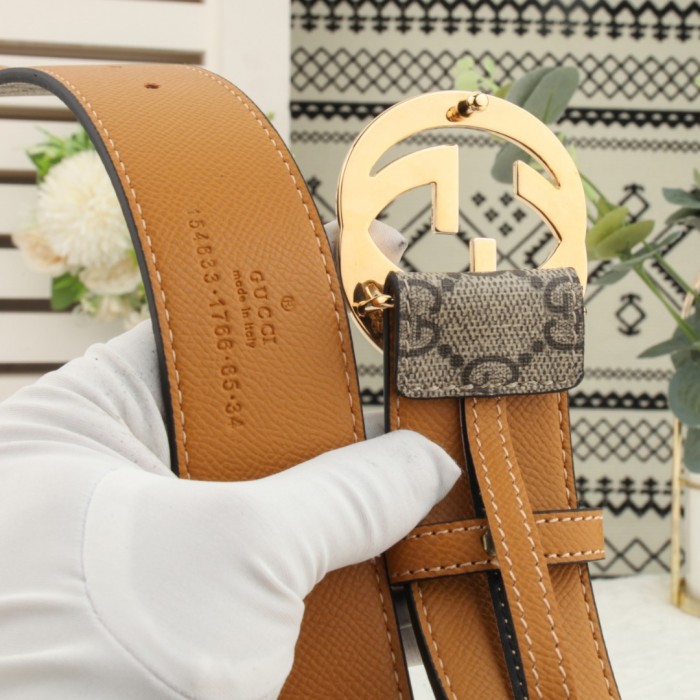 Streetwear Belt Gucci 161060 size:4.0 cm