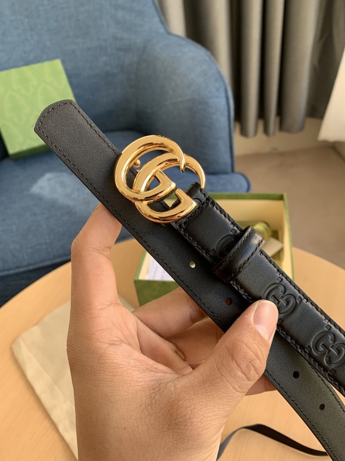 Streetwear Belt Gucci Signature