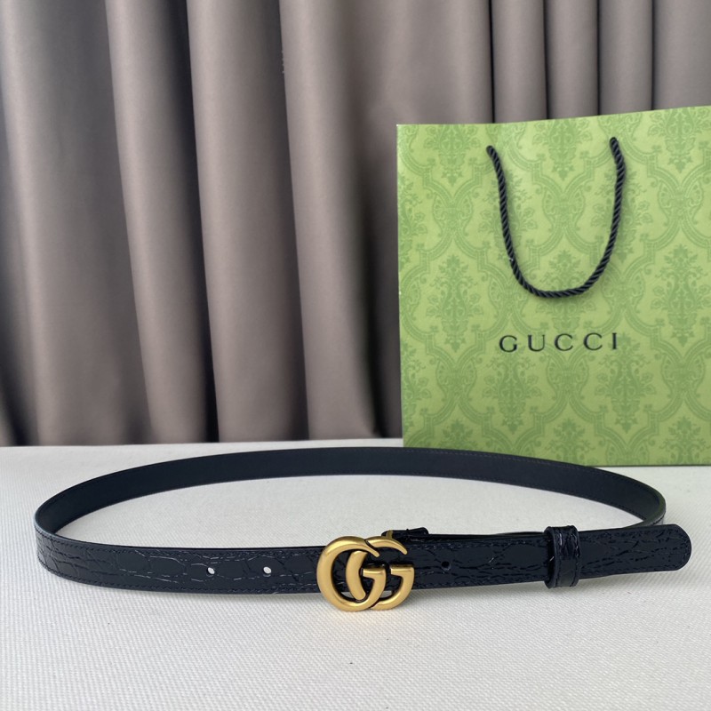 Streetwear Belt Gucci 161072 size:2.0 cm