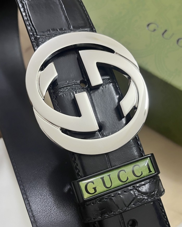 Streetwear Belt Gucci 161086 size:2.5 cm