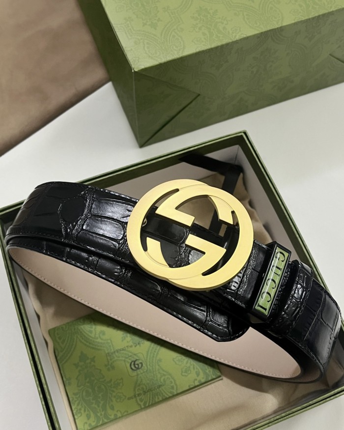 Streetwear Belt Gucci 161088 size:2.5 cm