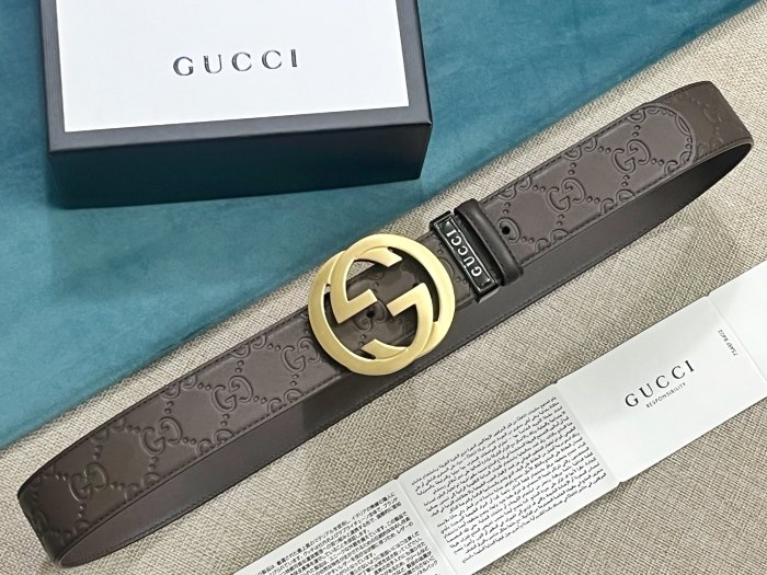 Streetwear Belt Gucci 161091 size:2.5 cm