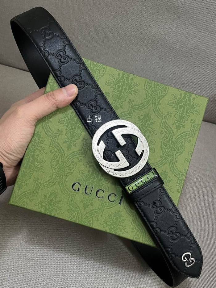 Streetwear Belt Gucci 161085 size:2.5 cm