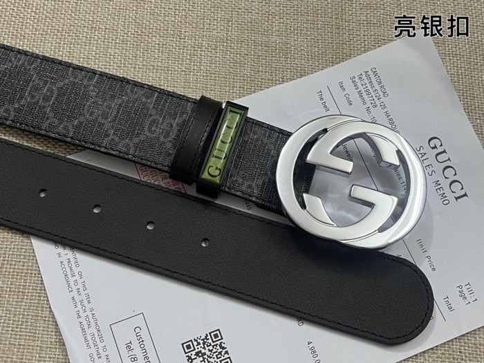 Streetwear Belt Gucci 161099 size:2.5 cm