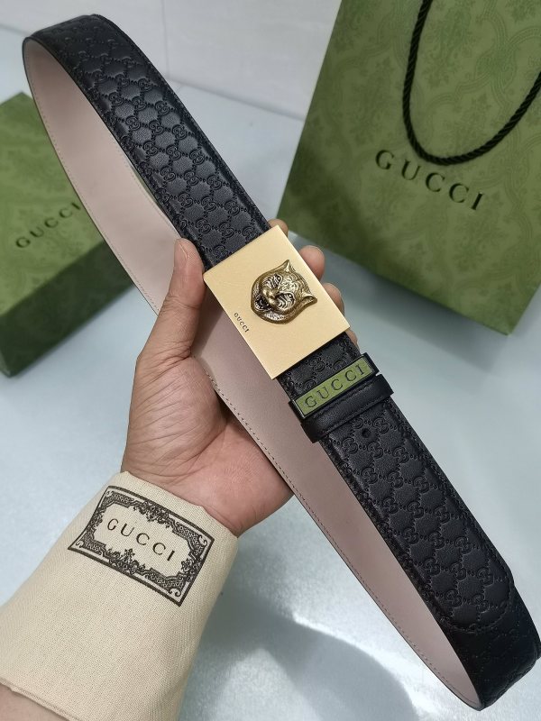 Streetwear Belt Gucci Signature