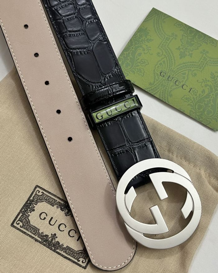 Streetwear Belt Gucci 161088 size:2.5 cm