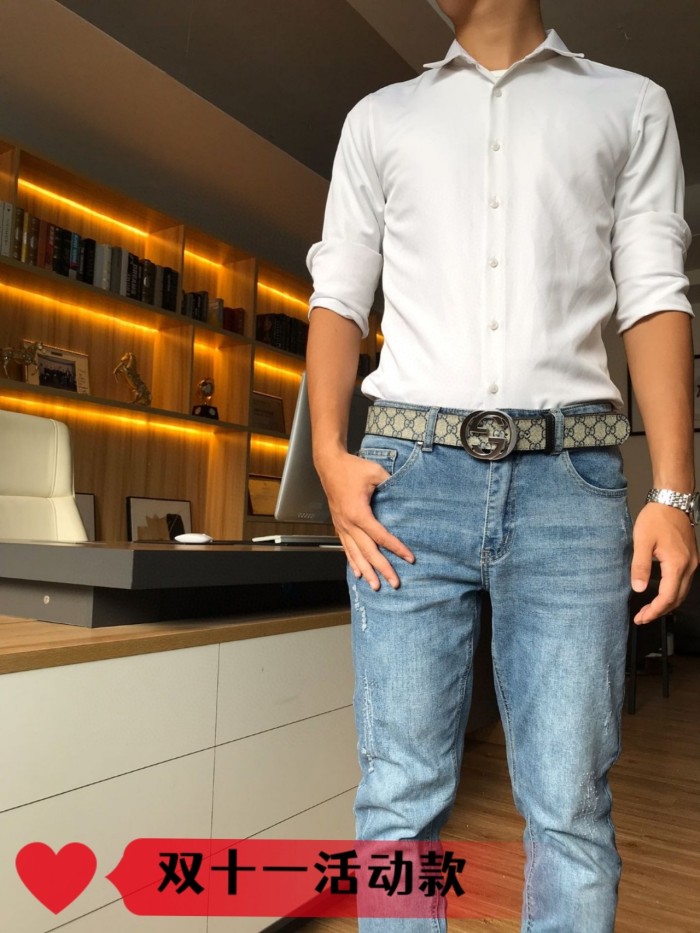 Streetwear Belt Gucci 160854
