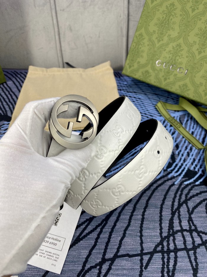 Streetwear Belt Gucci Signature