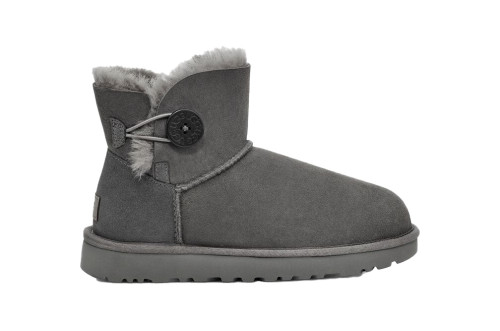 UGG Mini Bailey Button II Grey (Women's)