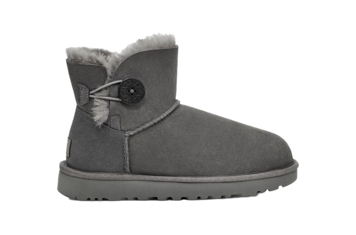 UGG Mini Bailey Button II Grey (Women's)