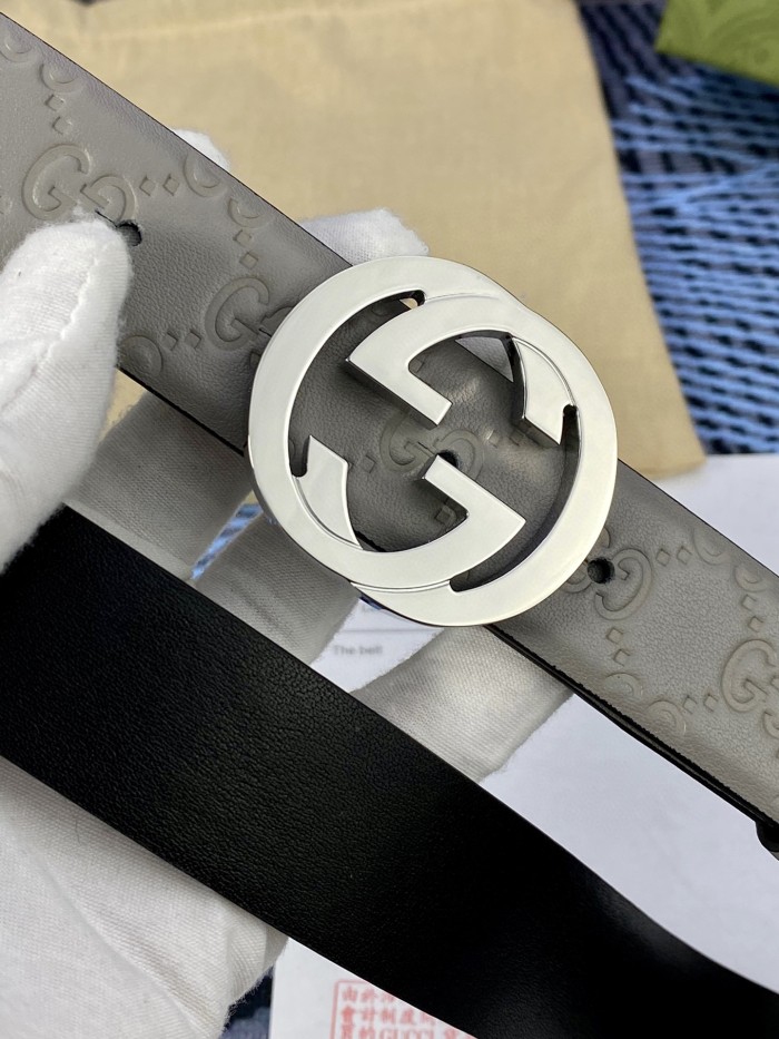 Streetwear Belt Gucci Signature