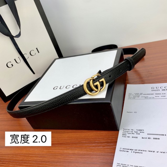Streetwear Belt Gucci 160773