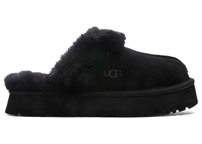 UGG Disquette Slipper Black (Women's)
