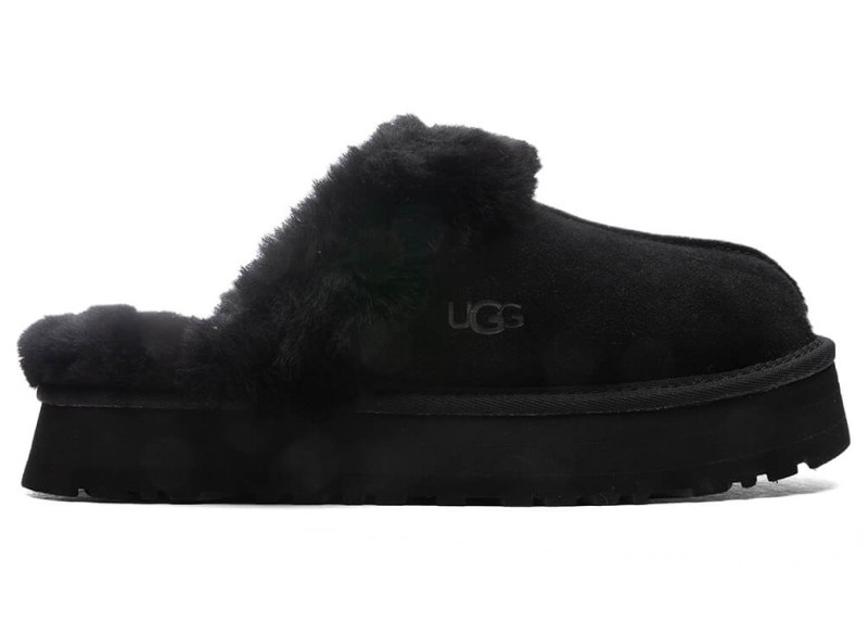 UGG Disquette Slipper Black (Women's)
