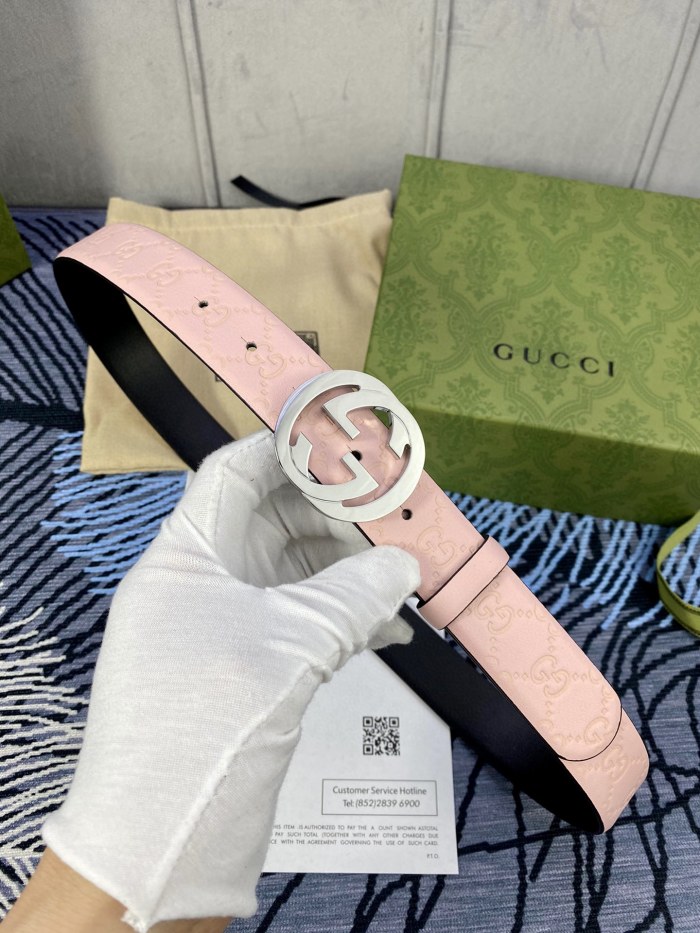 Streetwear Belt Gucci Signature