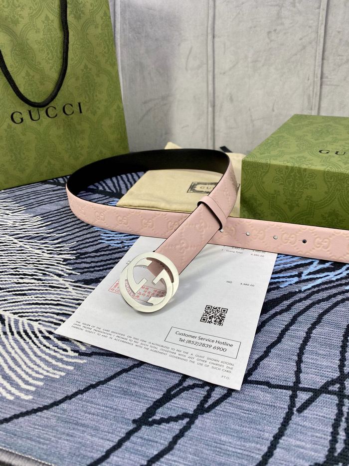 Streetwear Belt Gucci Signature