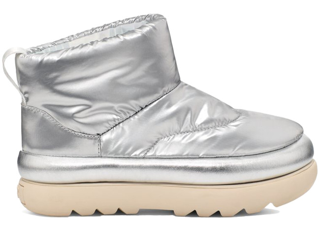UGG Classic Maxi Mini Boot Metallic Silver (Women's)