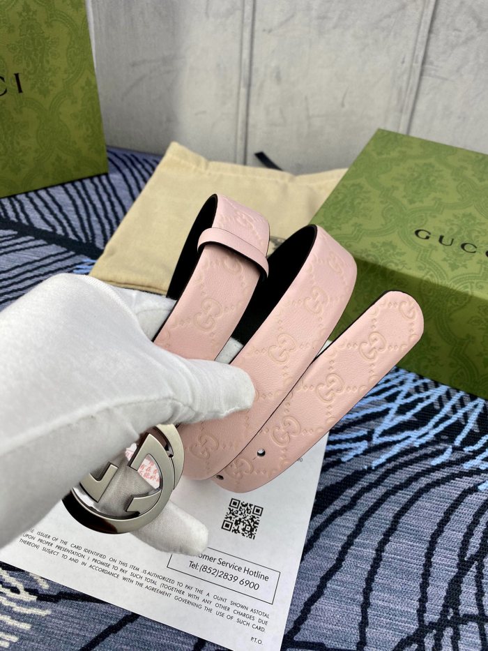 Streetwear Belt Gucci Signature