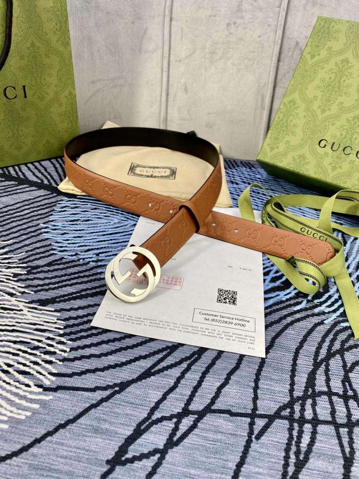 Streetwear Belt Gucci Signature