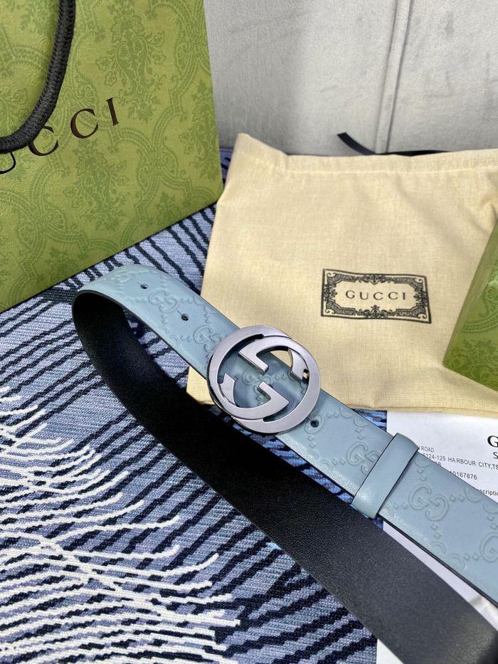 Streetwear Belt Gucci Signature