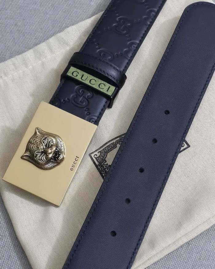 Streetwear Belt Gucci Signature