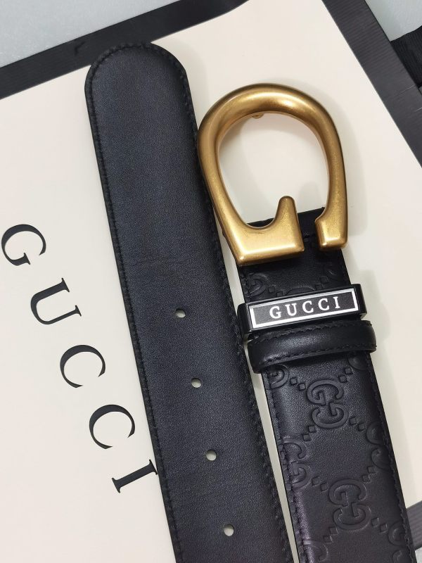 Streetwear Belt Gucci Signature