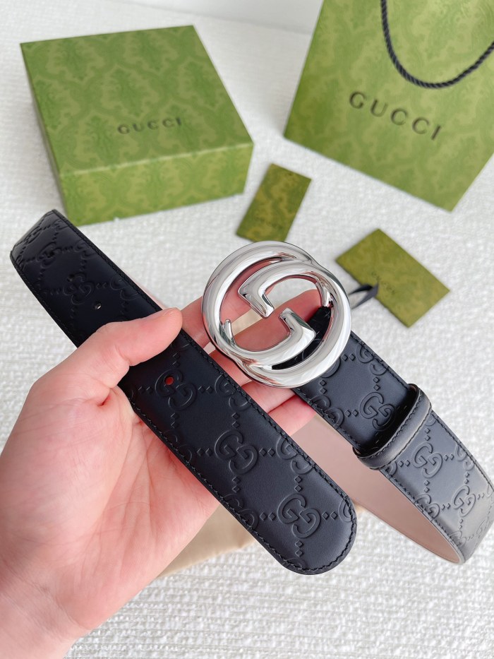 Streetwear Belt Gucci Signature
