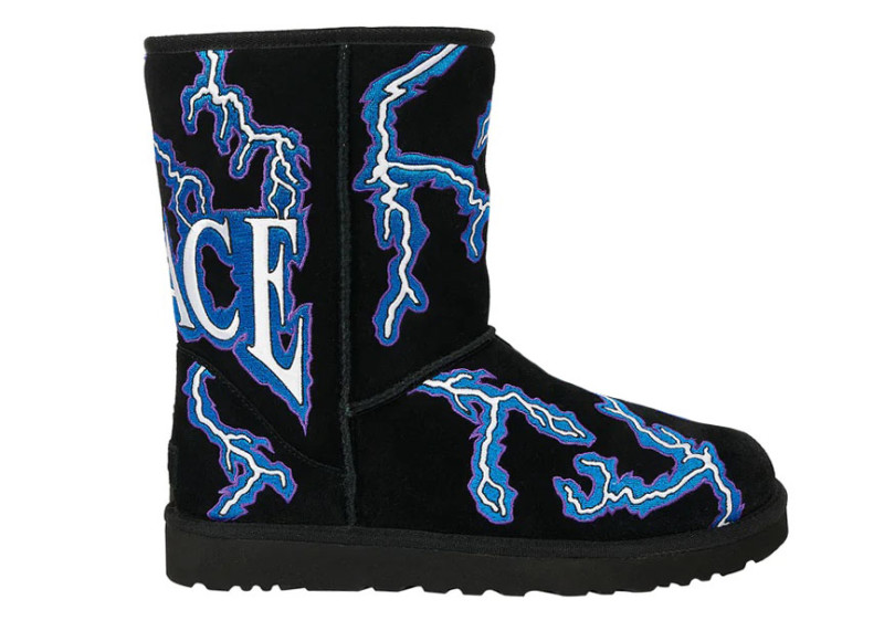 UGG Classic Short Boot Palace Lightning Black