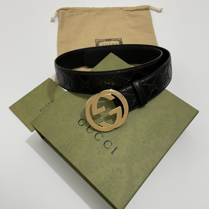 Streetwear Belt Gucci Signature