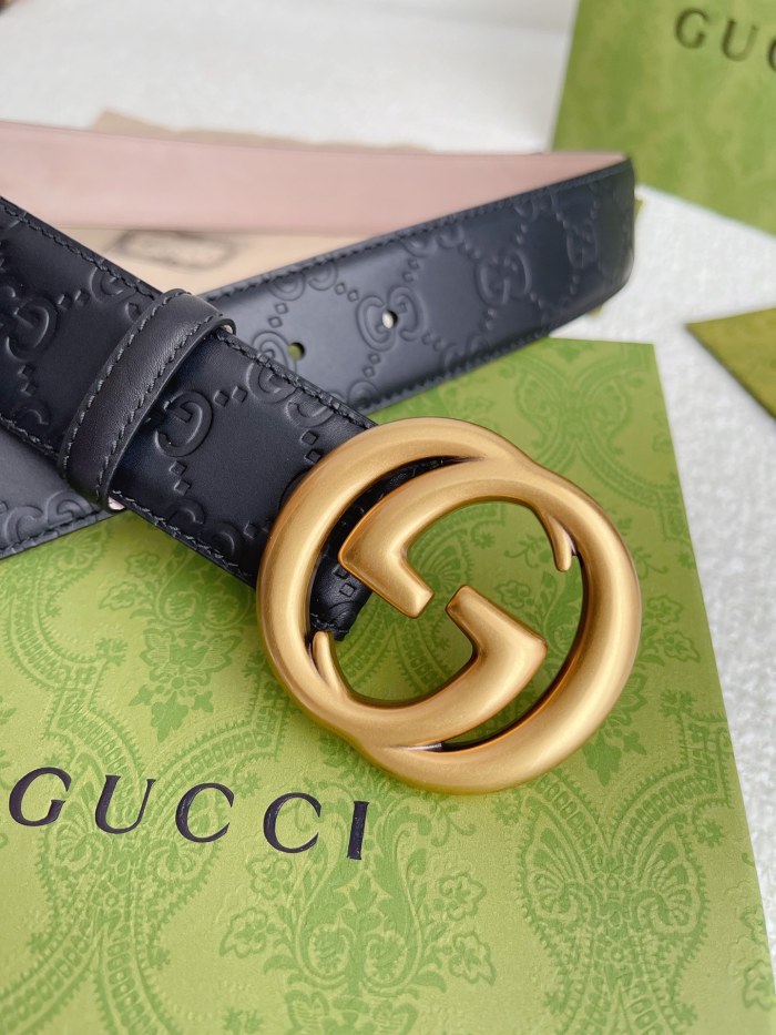 Streetwear Belt Gucci Signature