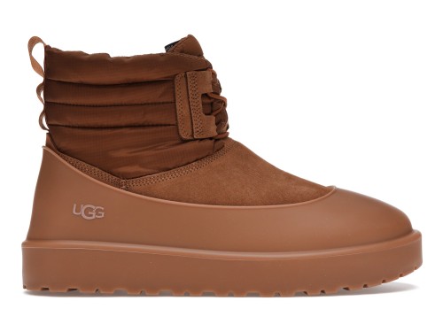 UGG Classic Mini Lace-Up Weather Boot Chestnut