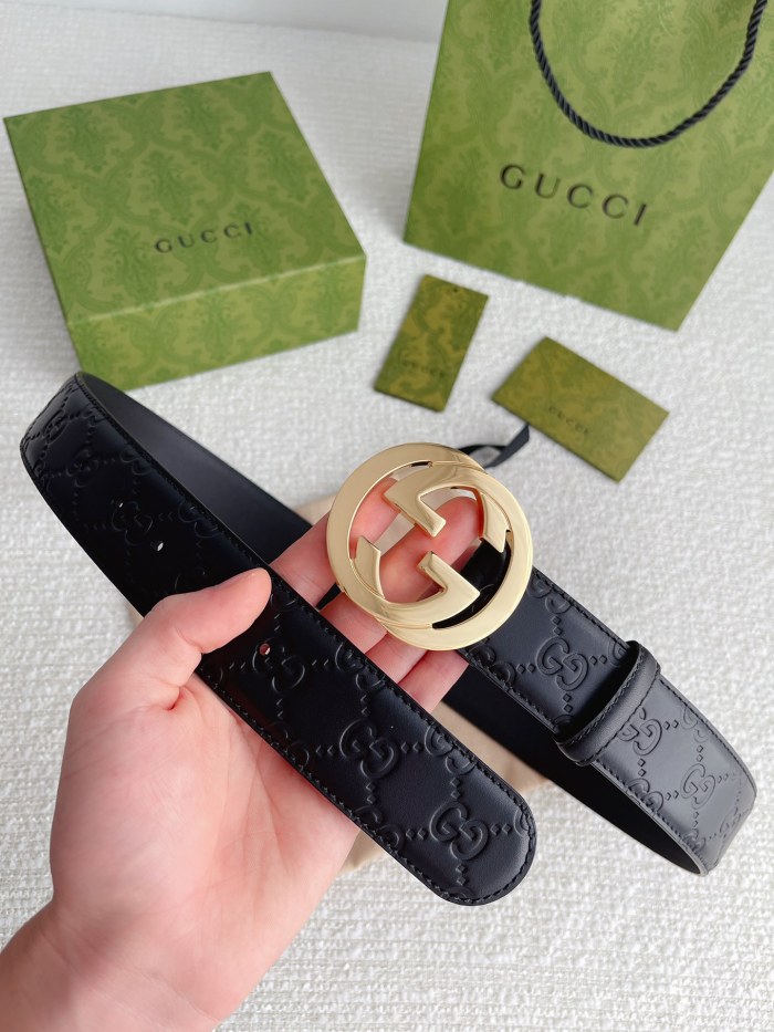 Streetwear Belt Gucci Signature